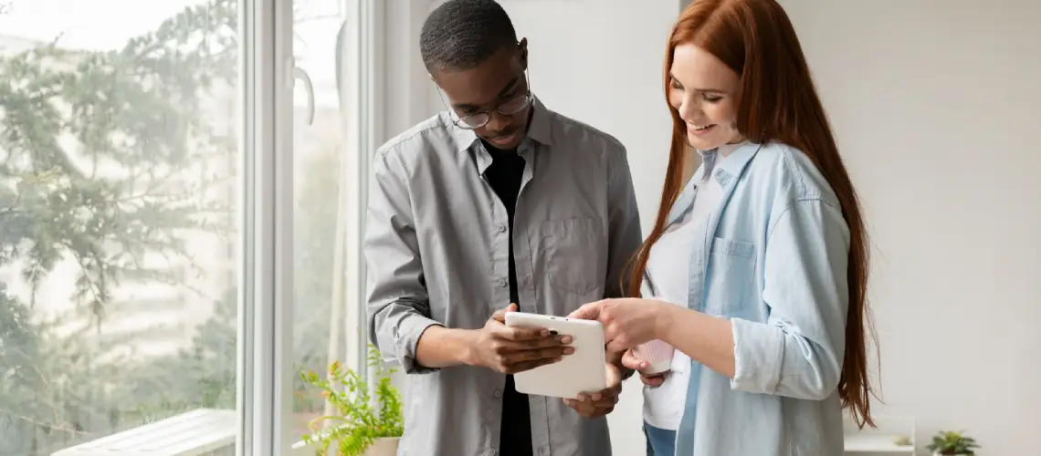 A certified property valuer assessing a house in Brisbane